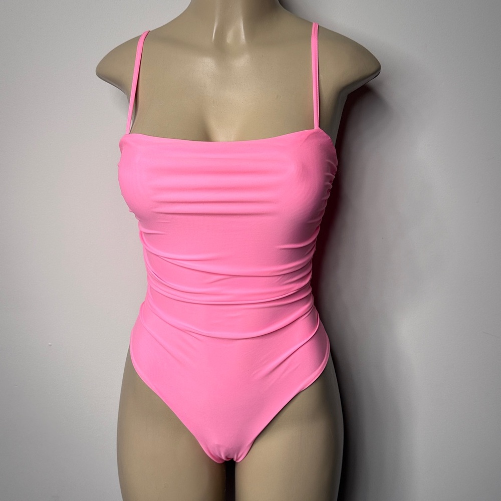 Tiger Mist Bright Pink one piece Swimsuit